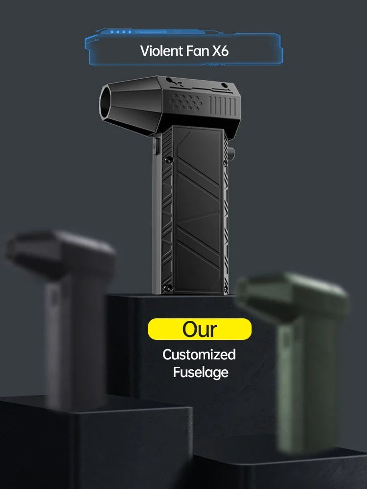 Close-up of the long air blow gun nozzle for precision cleaning.