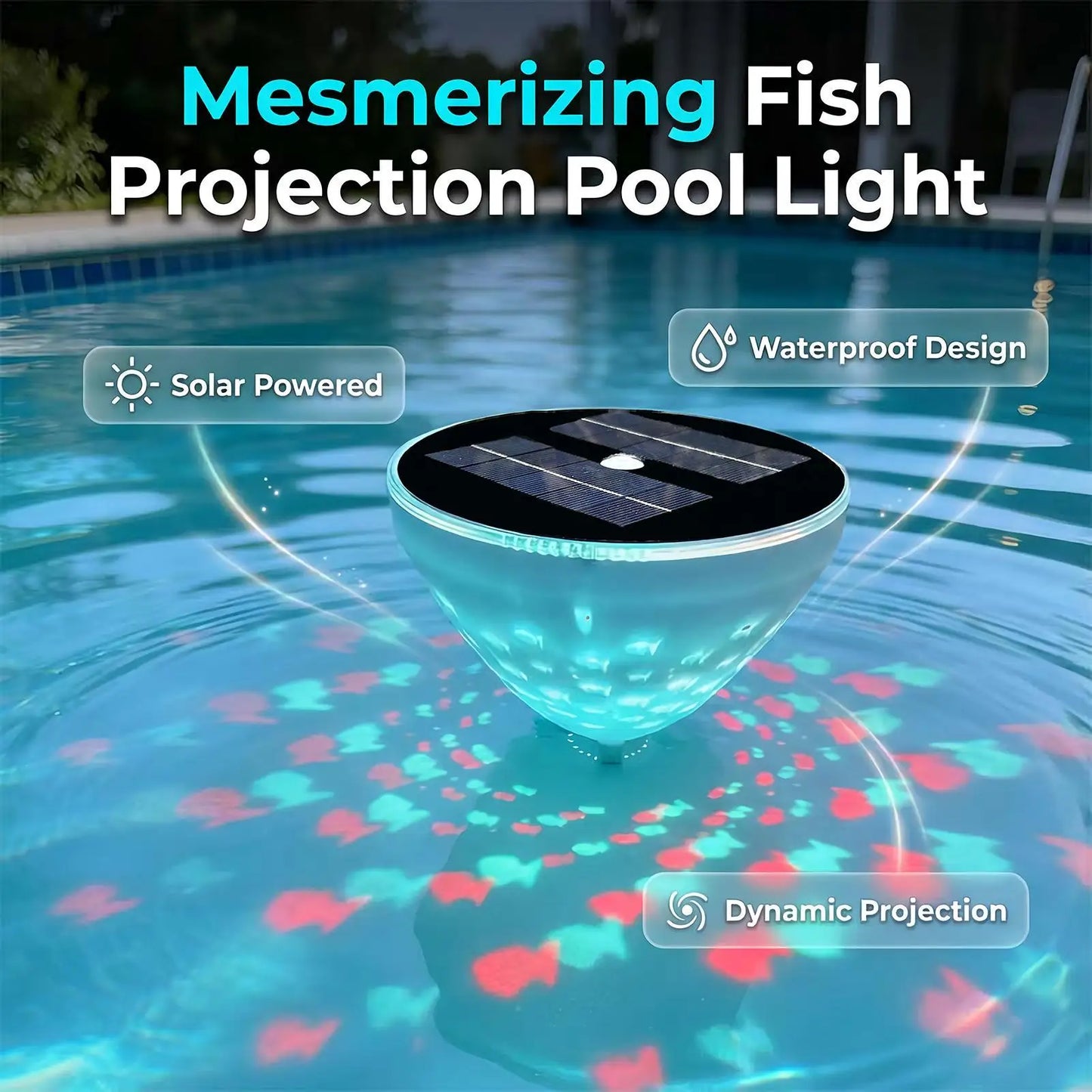 Floating Pool Light