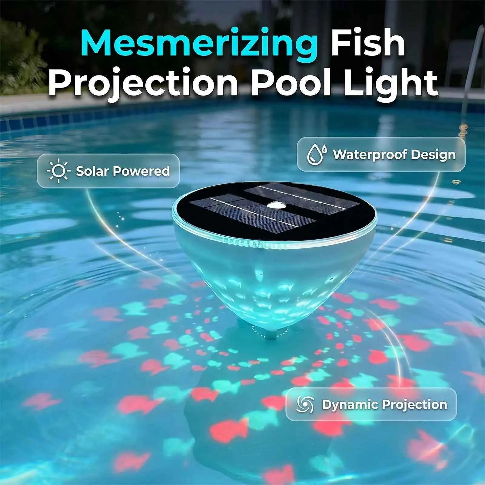 Floating Pool Light | Solar Powered | Color Changing | Pack of 2 |
