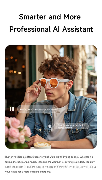 Hidden Camera Glasses with 4K HD recording – stylish spy camera glasses for hands-free video capture by VelmoraMart