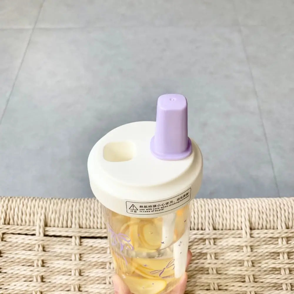 BPA-free sippy cup with straw and handles for toddlers and babies, leak-proof training cup for milk, water, and juice by VelmoraMart
