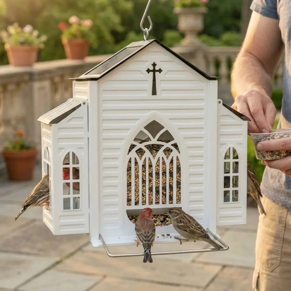 Solar Bird Feeder - Smart Look With VelmoraMart