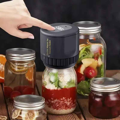 Keep Your Food Fresh With Mason Jar Vacuum Sealer