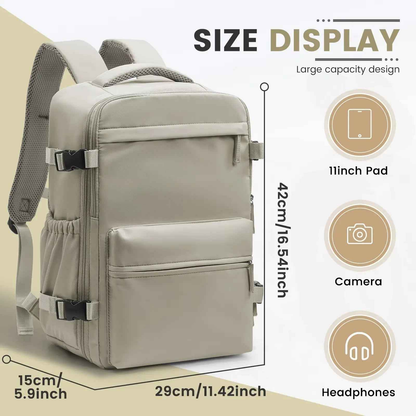 Vaccum Backpack for Travellers and Tourist