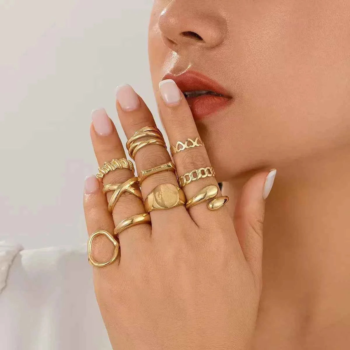Stacked Wedding Rings for Women | Shop at VelmoraMart |