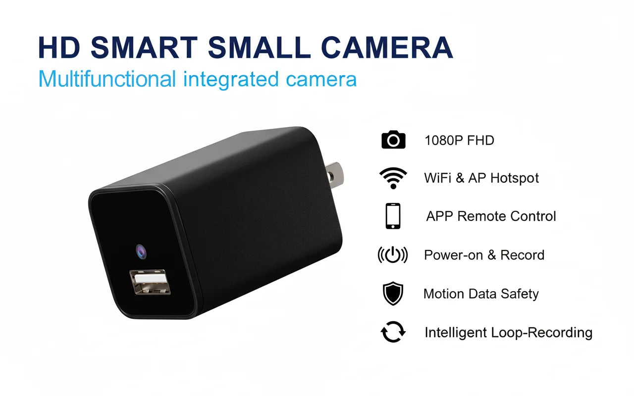 Camera charger for compatible camera batteries with portable charging design from VelmoraMart