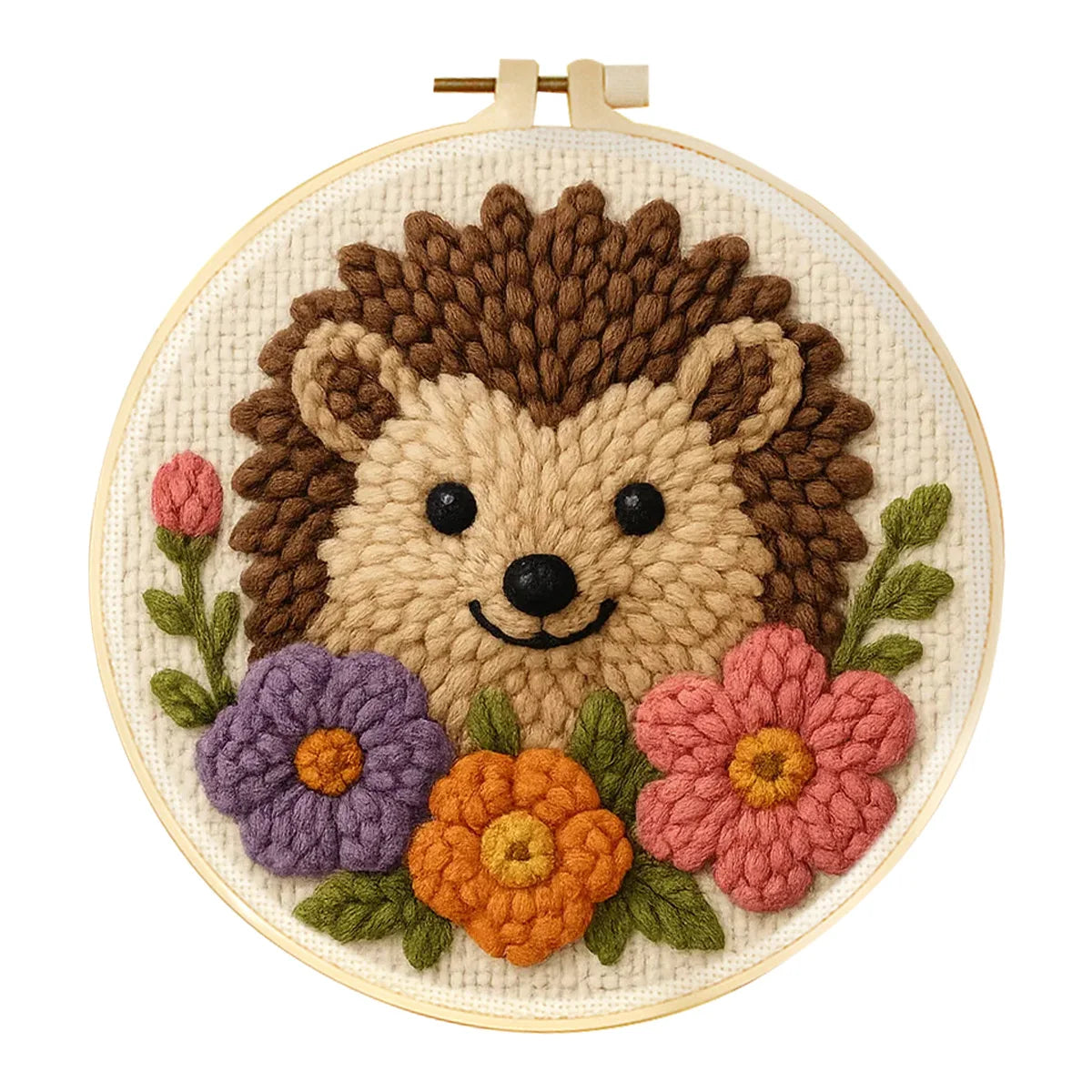 Punch Needle Kit by VelmoraMart – Beginner-friendly punch needle embroidery kit for DIY crafts, handmade art projects, and creative embroidery designs
