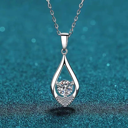 Elegant necklace for ashes memorial pendant by VelmoraMart designed to safely hold cremation ashes and honor the memory of a loved one with timeless style.