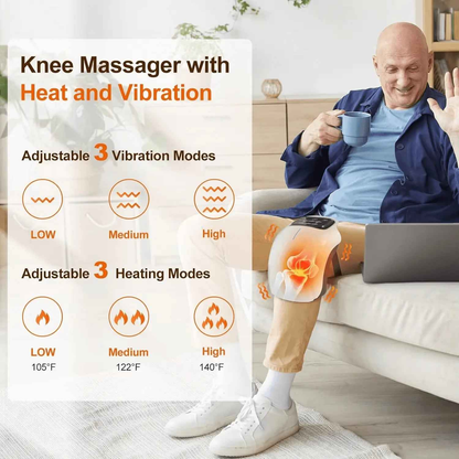 Electric Infrared Knee Massager for Arthritis Pain Relief