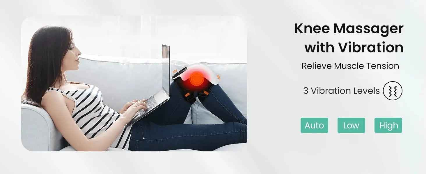 Electric Infrared Knee Massager for Arthritis Pain Relief