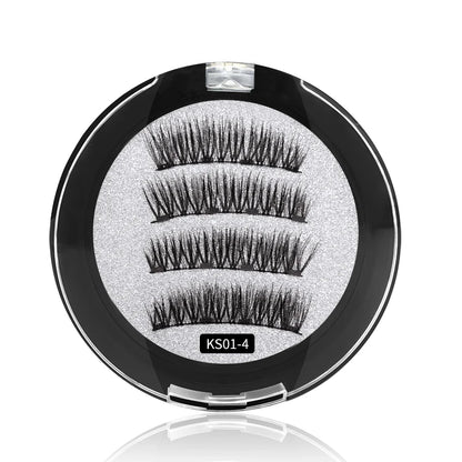 how to apply magnetic false eyelashes