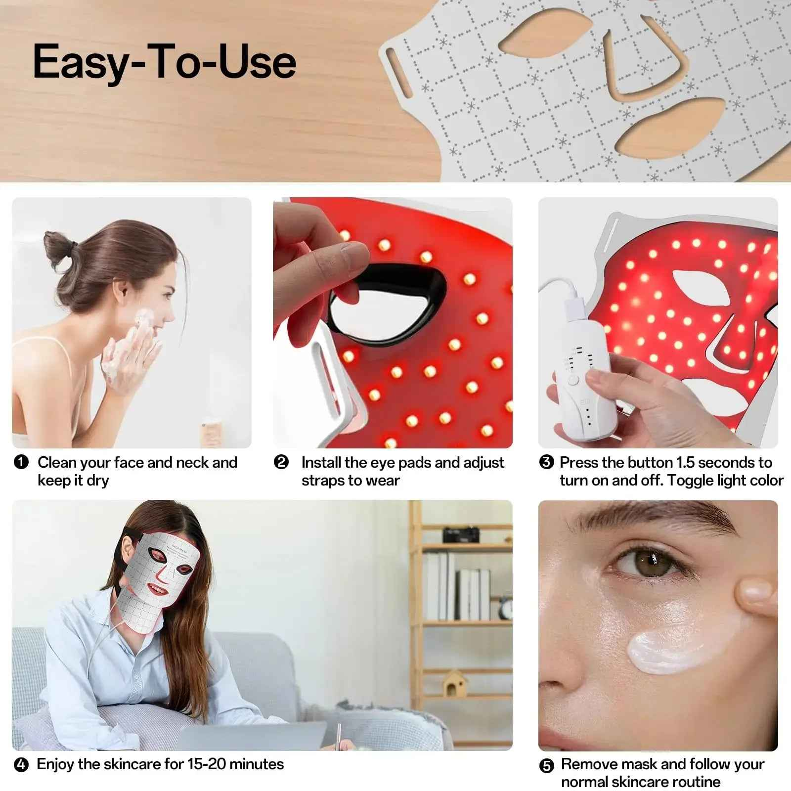 Face LED Mask Technology Rejuvenate Your Personality
