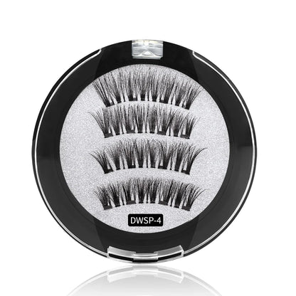 magnetic false eyelashes natural effect