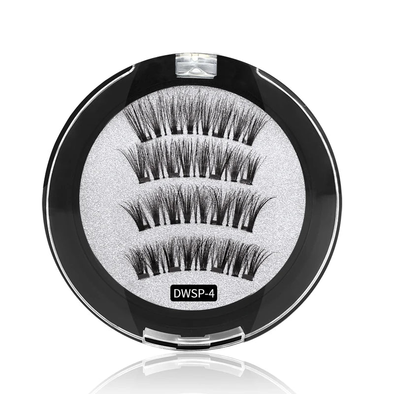 magnetic false eyelashes natural effect