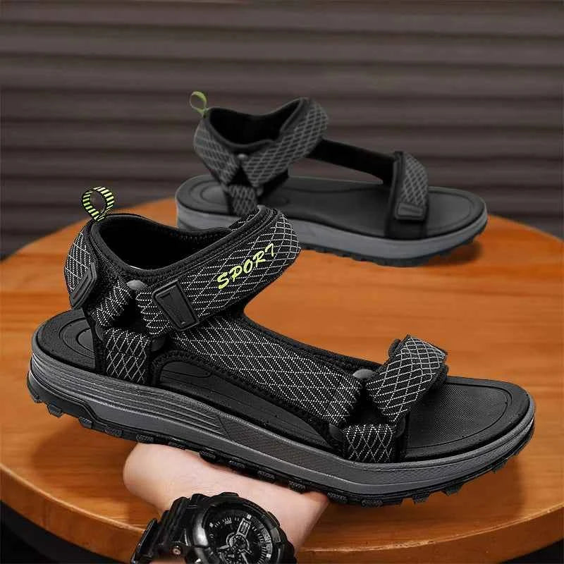 Summer Men Sandals - Lightweight Open-Toe - Casual & Outdoor Wear