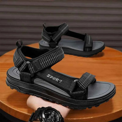 Summer Men Sandals - Lightweight Open-Toe - Casual & Outdoor Wear