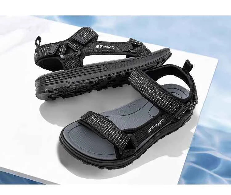 Summer Men Sandals - Lightweight Open-Toe - Casual & Outdoor Wear
