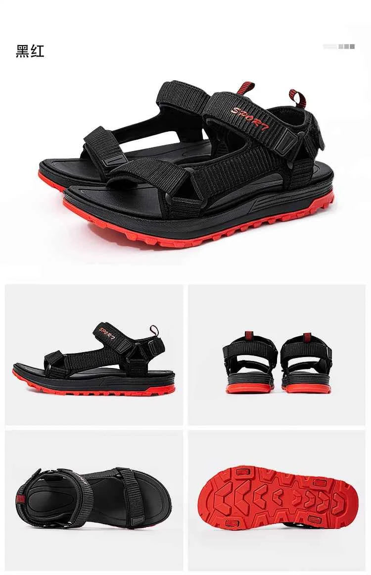 Summer Men Sandals - Lightweight Open-Toe - Casual & Outdoor Wear
