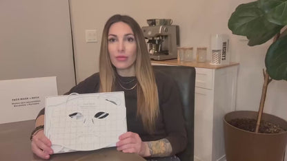 led face mask video