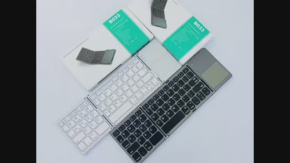 Foldable Keyboard - Ultra-Slim Wireless Portable