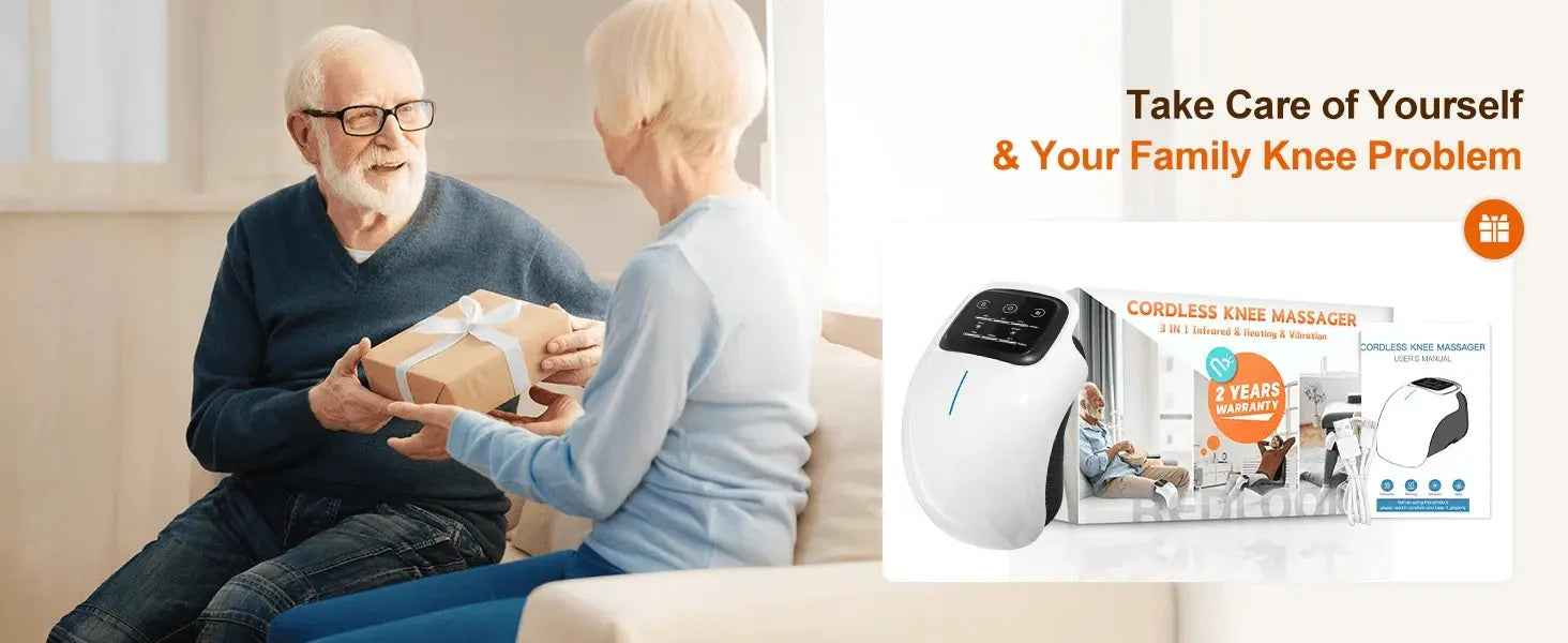 Electric Infrared Knee Massager for Arthritis Pain Relief