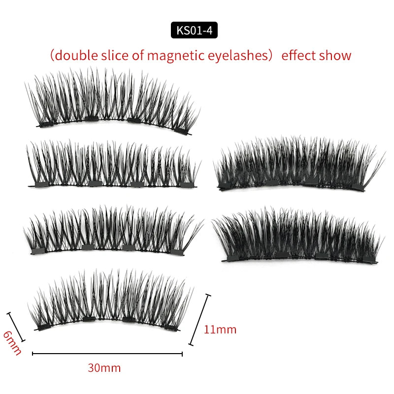 reusable magnetic false eyelashes
