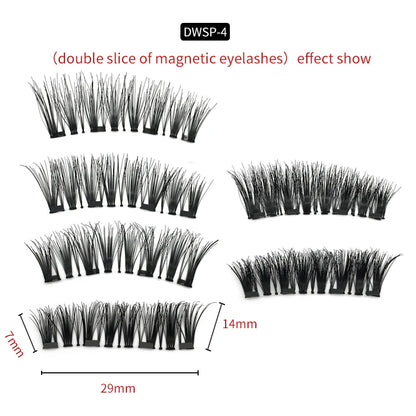 reuseable magnetic false eyelashes 