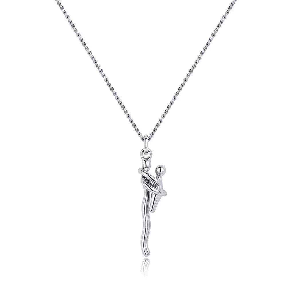 silver mother necklace