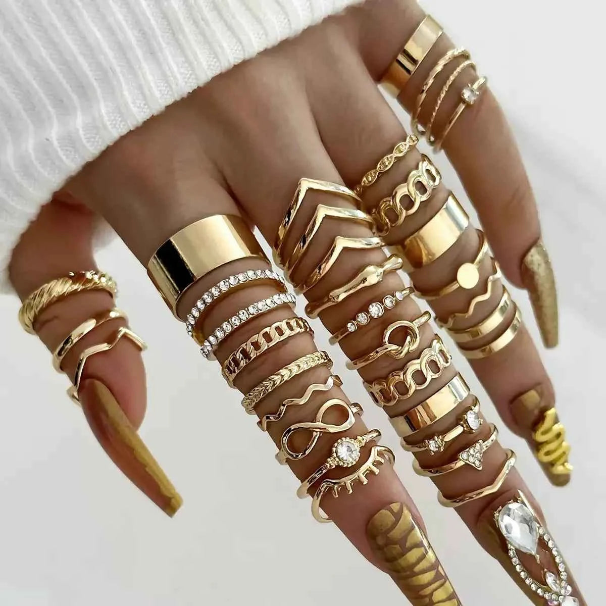 Stacked Wedding Rings for Women | Shop at VelmoraMart |