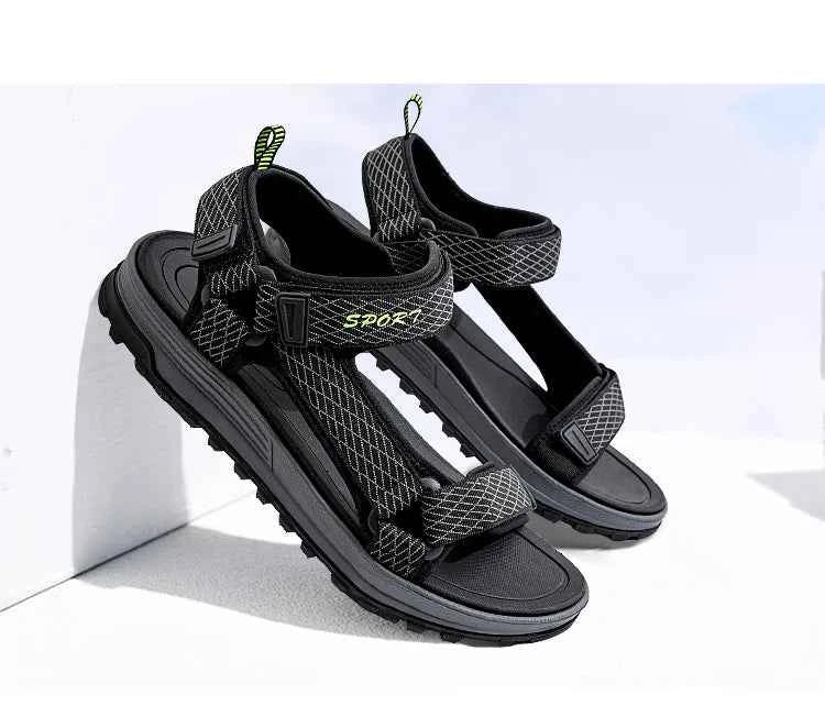 Summer Men Sandals - Lightweight Open-Toe - Casual & Outdoor Wear