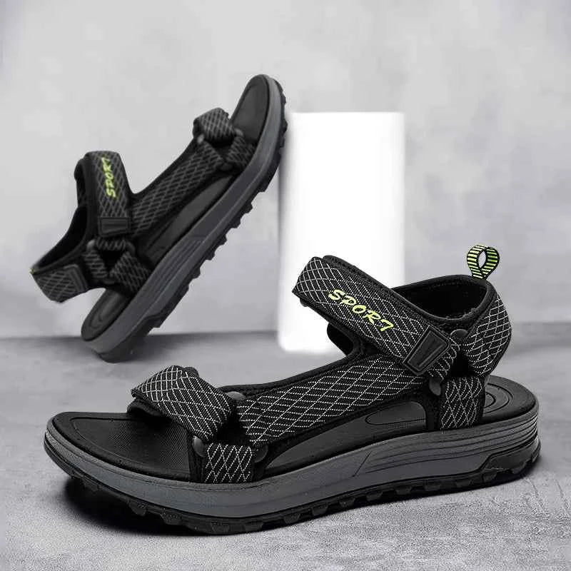 Summer Men Sandals - Lightweight Open-Toe - Casual & Outdoor Wear